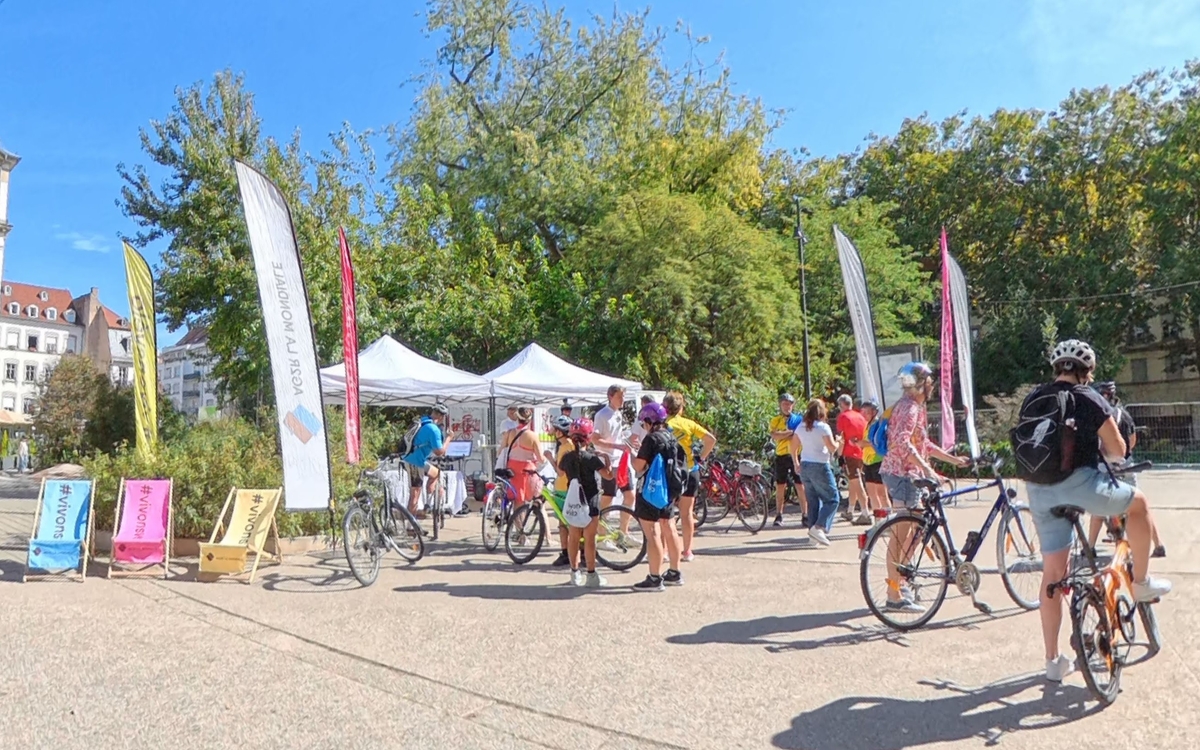 Paris Sportives : Apprentissage du vélo quai de la Marne départ l'AICV  Paris