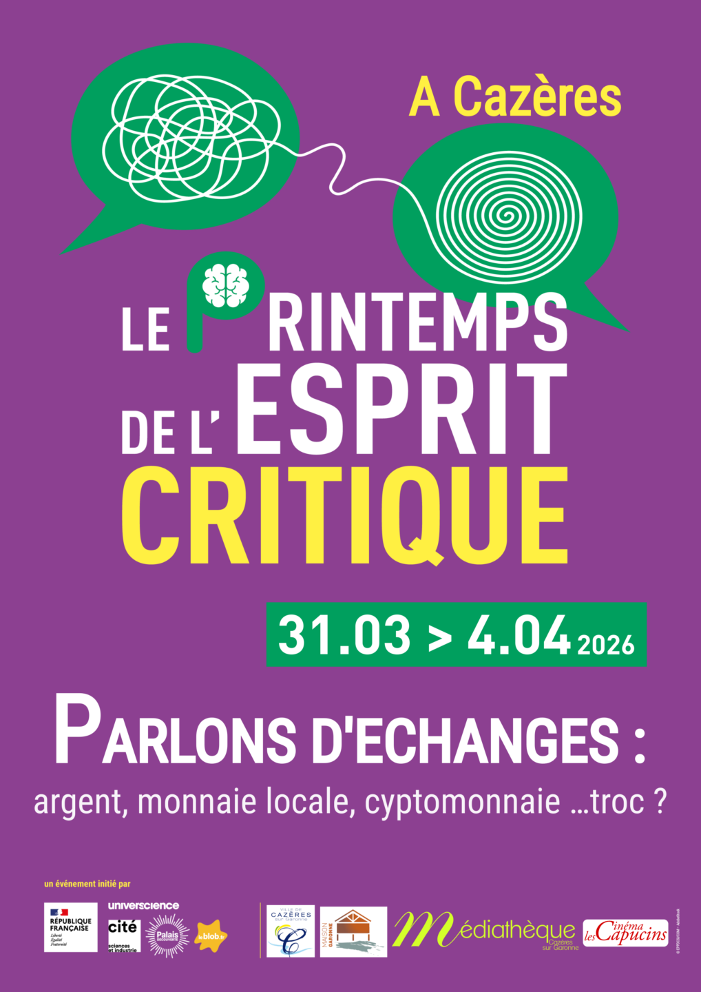 PARLONS D'ÉCHANGES ARGENT