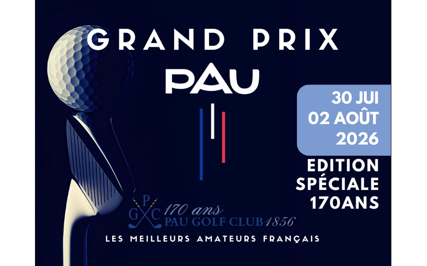 Pau Golf Club Grand Prix de PAU spécial 170ans