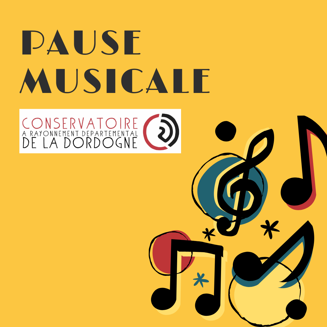 Pause musicale par le Conservatoire à rayonnement départemental de la Dordogne 12 Avenue Georges Pompidou Périgueux 2026-03-25