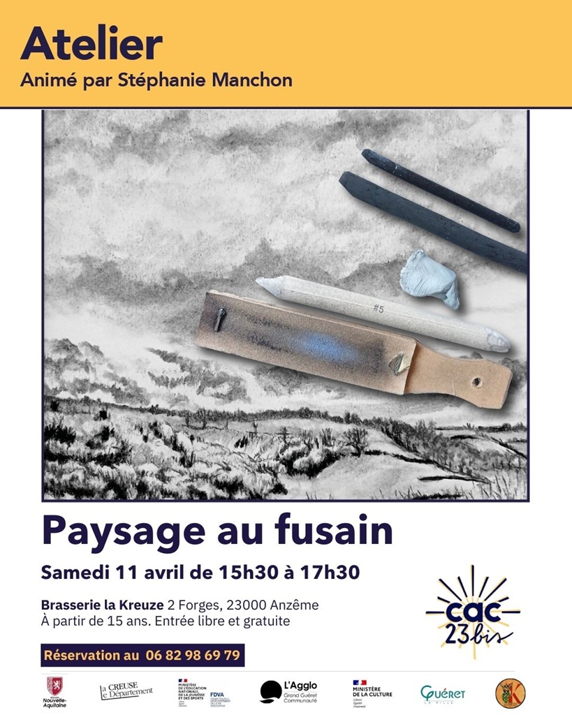 Paysage au fusain 2 Forges Anzême 2026-04-11
