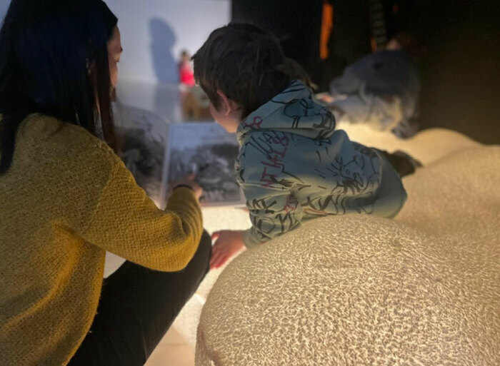 Paysages Lumineux par la Cie Les Bricoleuses Bibliothèque Bonnefoy Toulouse