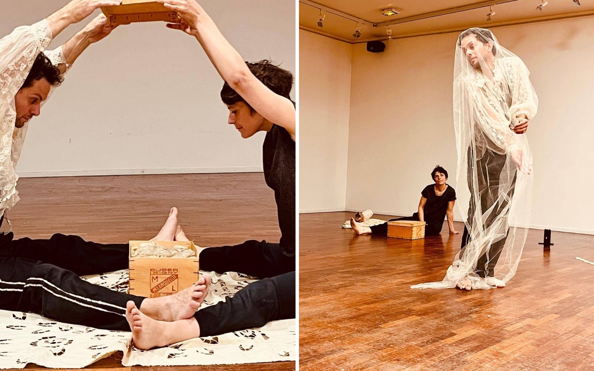 Performance dansée et contée | À un fil Bibliothèque L'Heure joyeuse  Paris