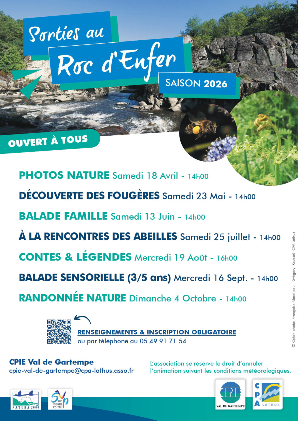 Photographie nature au Roc d'Enfer  Lathus-Saint-Rémy 2026-04-18