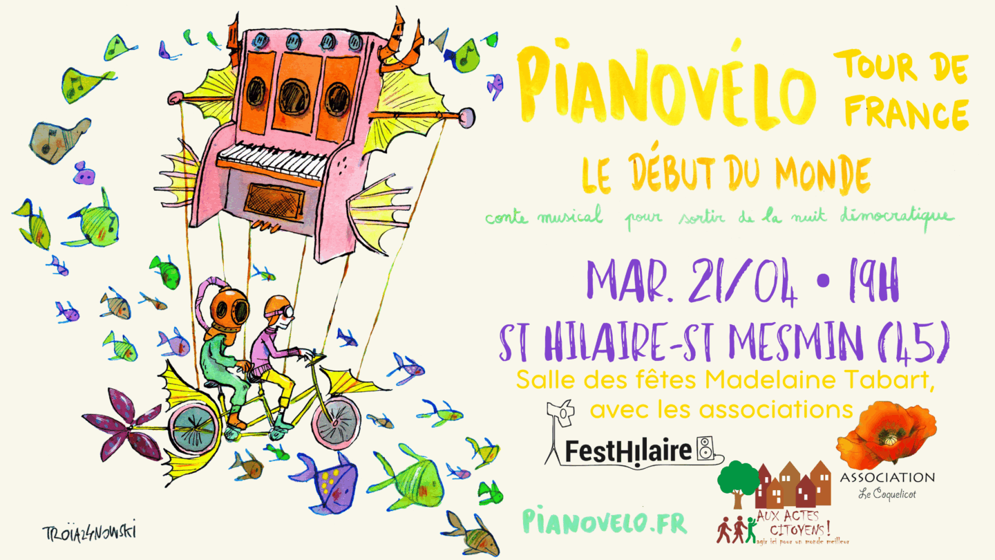 Piano Vélo Tour de France  Saint-Hilaire-Saint-Mesmin