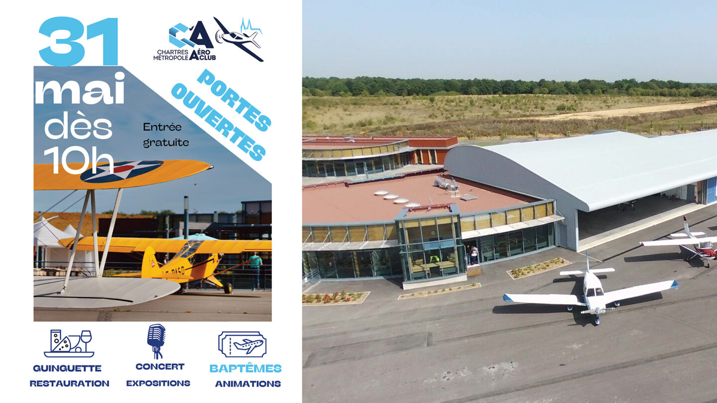 Portes ouvertes à l'Aéroclub de Chartres 41 Chemin du Grand Gibet Chartres 2026-05-31