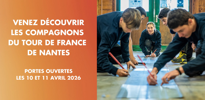 Portes ouvertes Compagnons du Tour de France Nantes-St Sébastien Les Compagnons du Tour de France