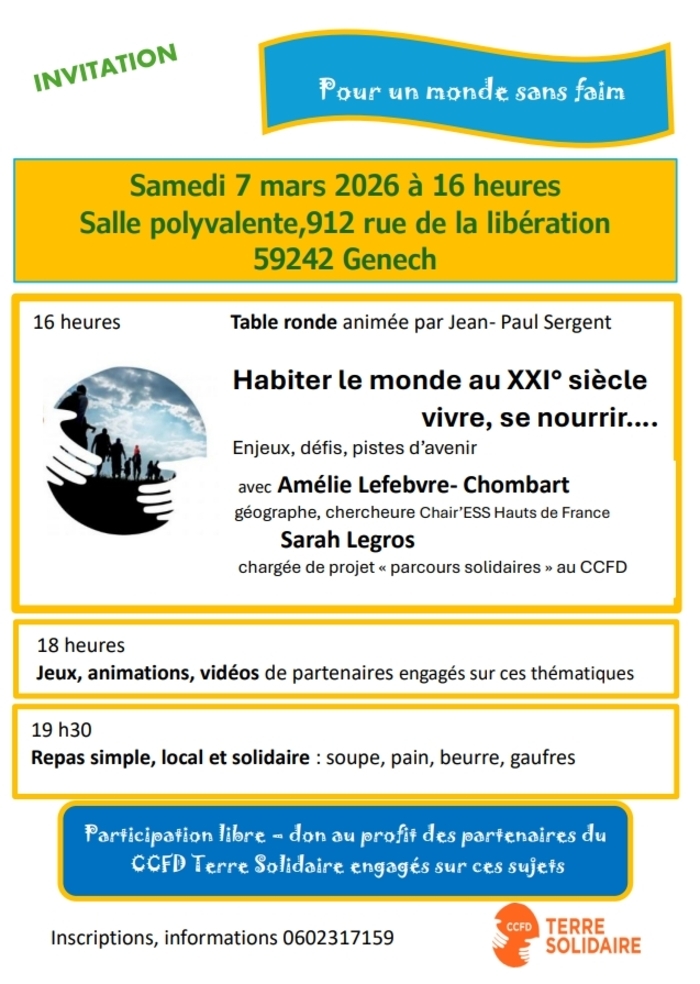 Pour un monde sans faim Salle polyvalente