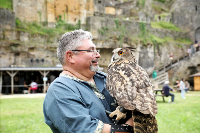 Présentation de la fauconnerie