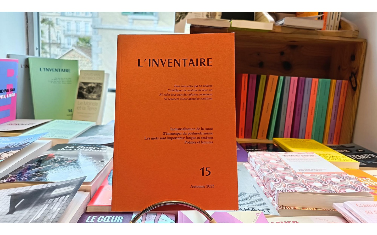 Présentation des éditions La Lenteur et de la revue L'Inventaire 19 rue des Cordeliers Pau 2026-03-27