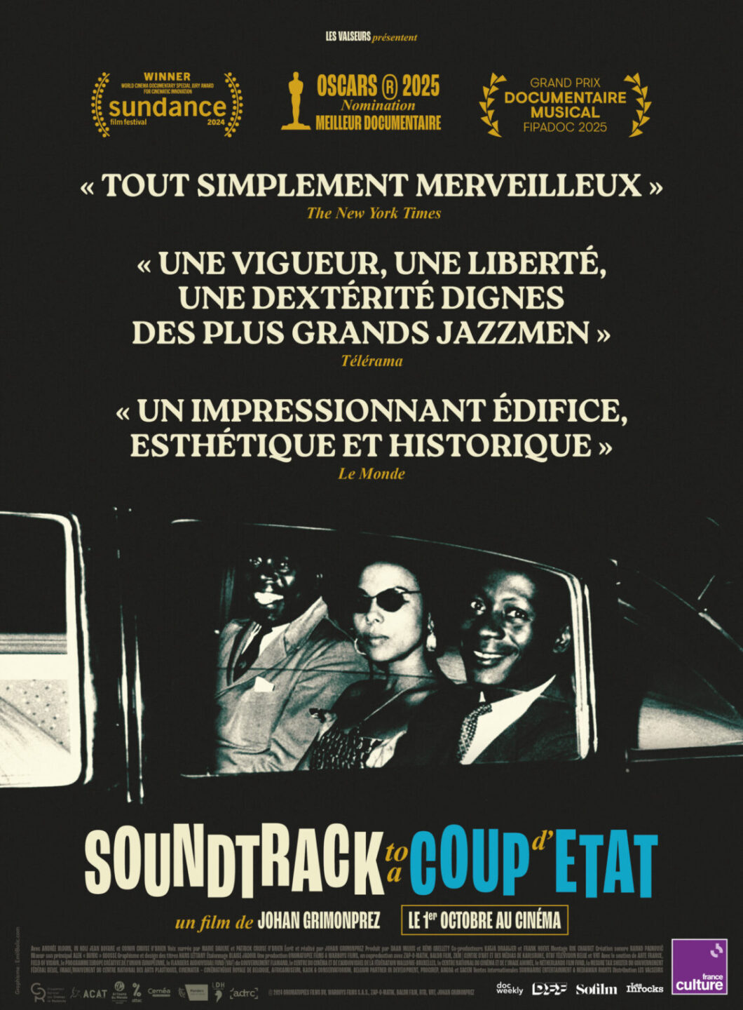 Projection Soundtrack to a coup d'Etat Souillac en Jazz
