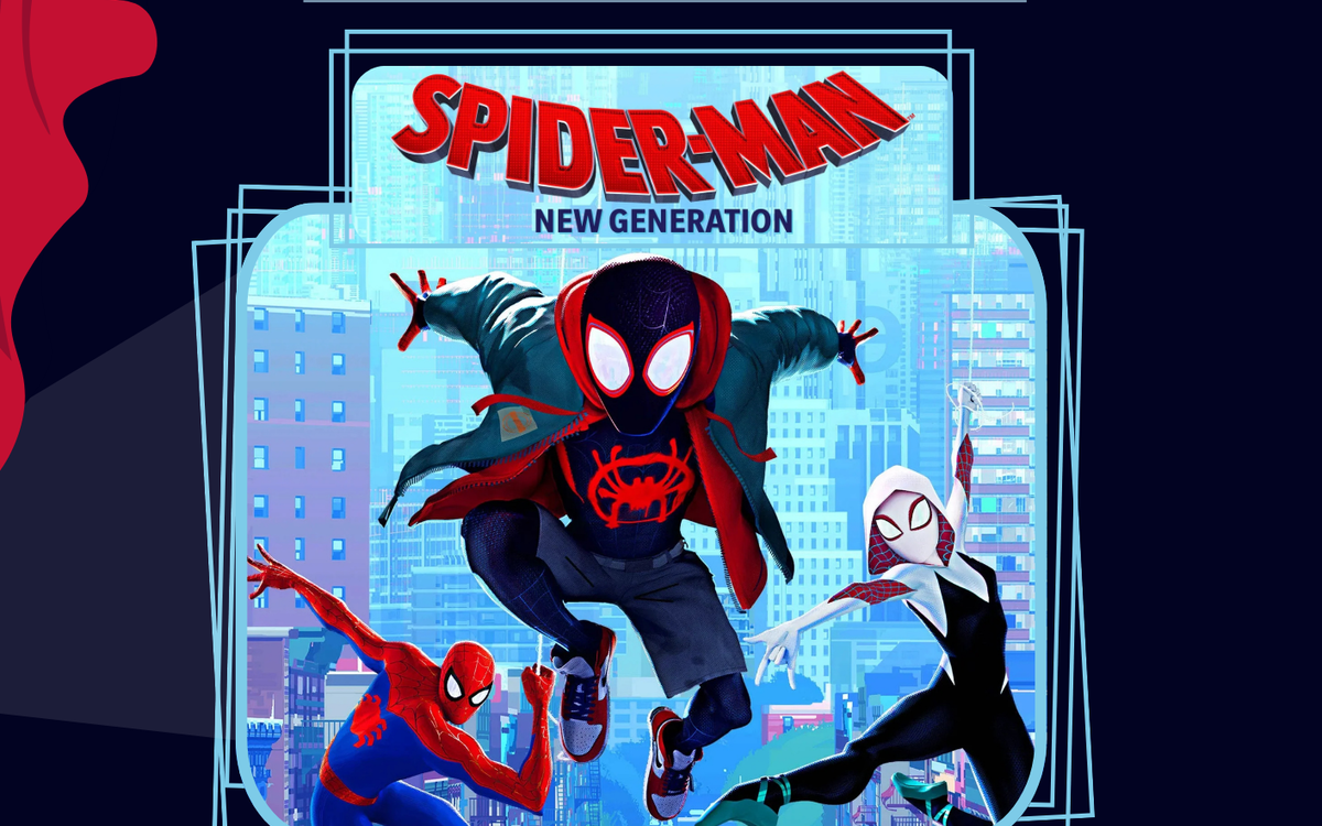 Projection | Spiderman New Generation Centre Paris Anim’ Mado Robin Paris