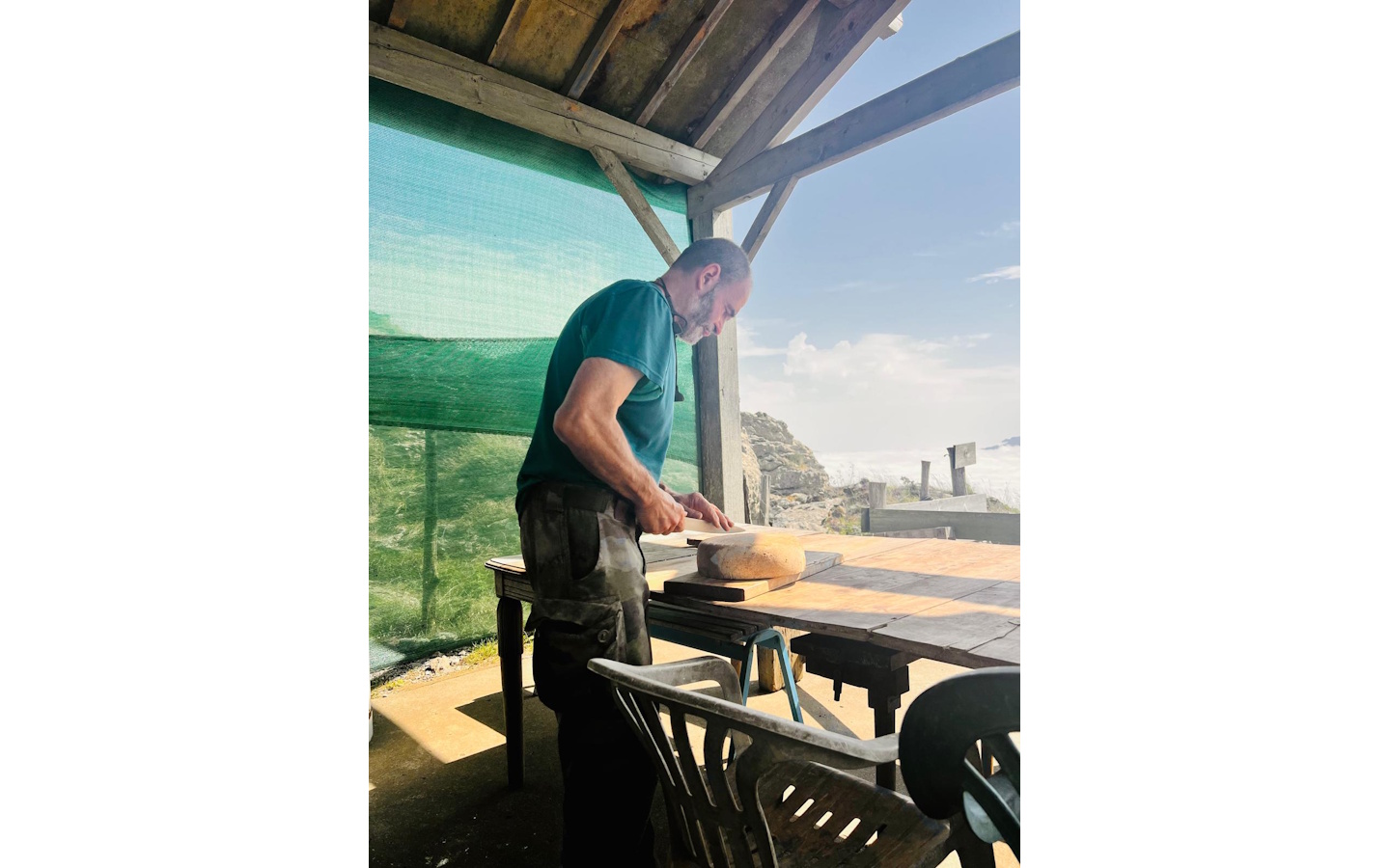 Randonnée acccompagnée Mendi Gaiak rencontre avec Jean-Bernard