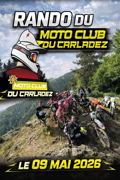 Randonnée du moto club du Carladez Grange de Pleau Brommat 2026-05-09