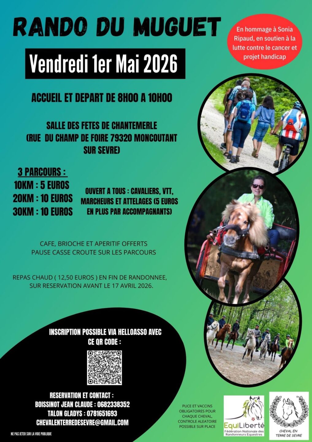 Randonnée du Muguet Rue du Champ de Foire Moncoutant-sur-Sèvre