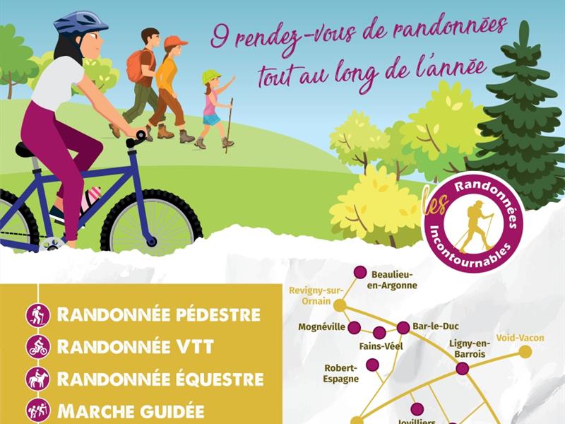 Randonnée la Paris-Saïgon Abbaye de Jovilliers Stainville 2026-05-10