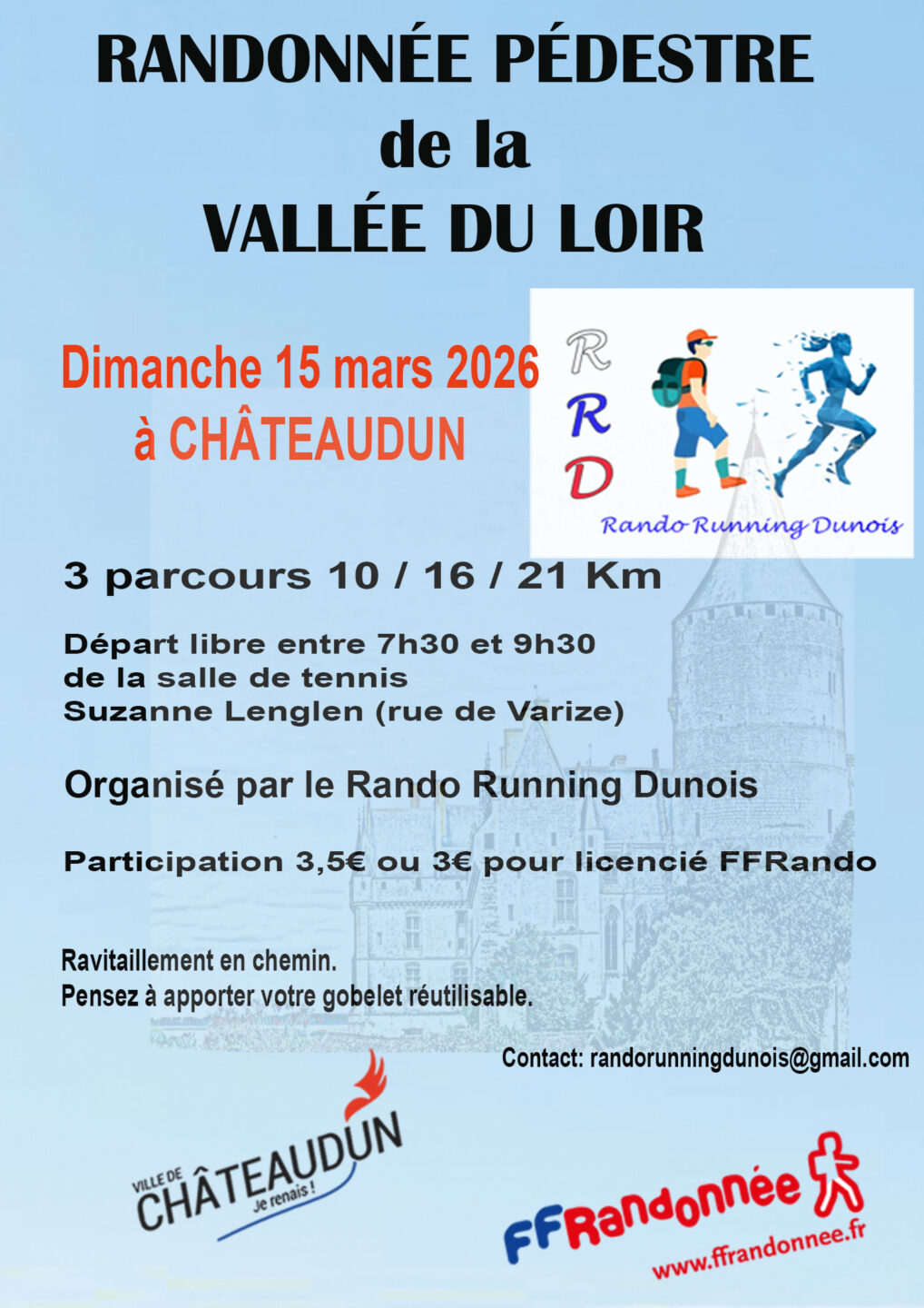 Randonnée pédestre de la Vallée du Loir