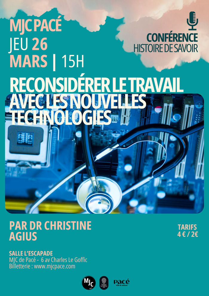 Reconsidérer le travail avec l’arrivée des nouvelles technologies MJC Pacé - Espace Le Goffic Pacé