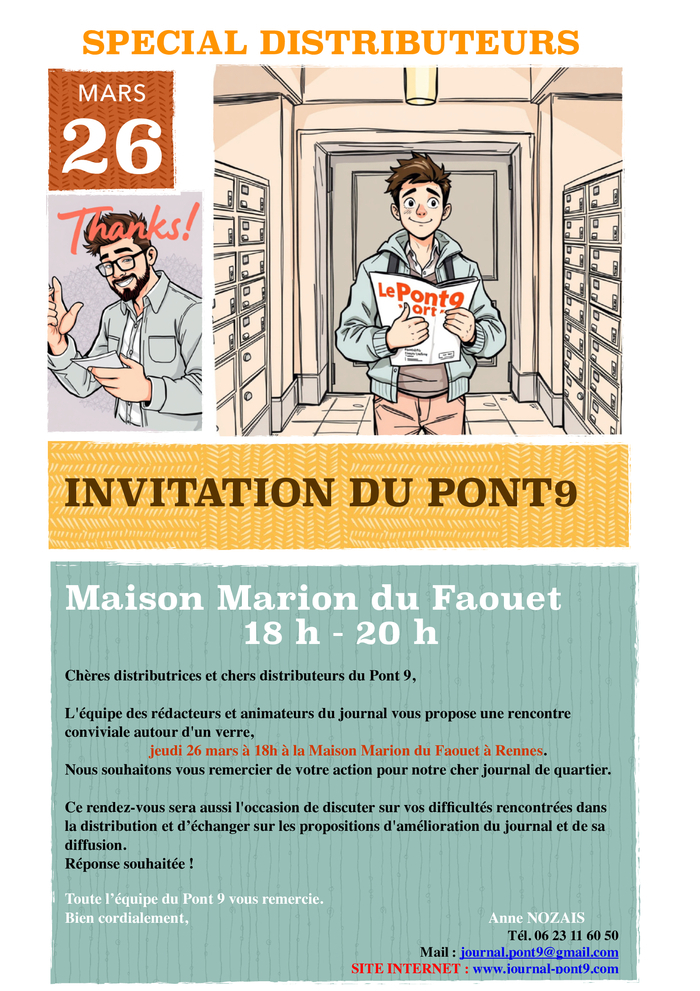 Rejoignez l’aventure du Pont9 ! Maison Marion du Faouët Rennes
