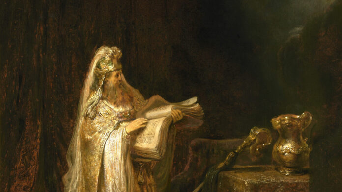 Vision de Zacharie dans le Temple