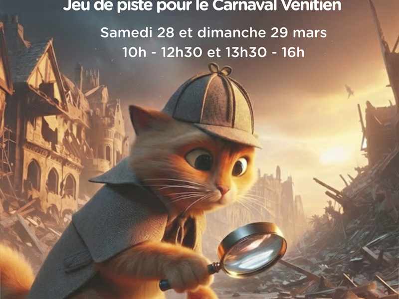 Remiremont tremble jeu de piste pour le Carnaval Vénitien 6 Place Christian Poncelet Remiremont 2026-03-28