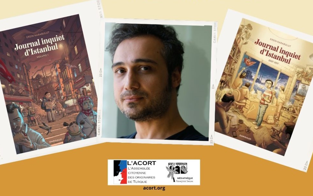 Rencontre avec Ersin Karabulut Médiathèque Françoise Sagan  Paris