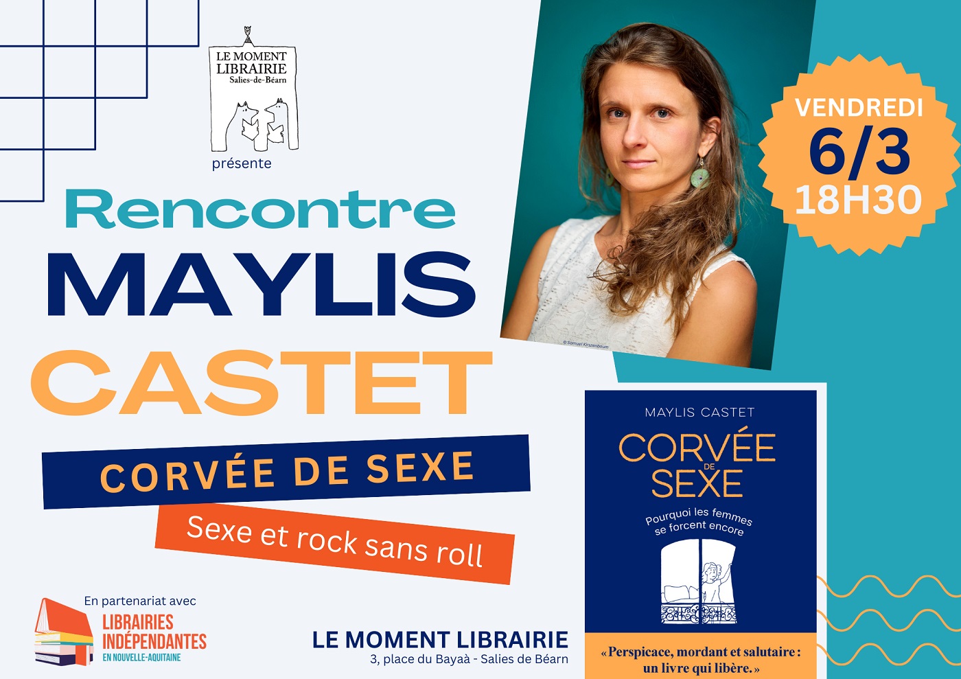 Rencontre avec Maylis Castet corvée de sexe