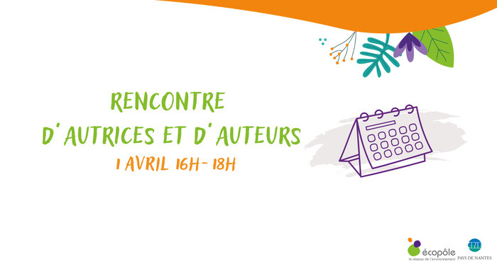 Rencontre d'autrices et d'auteurs de livres jeunesse sur la transition écologique Écopôle