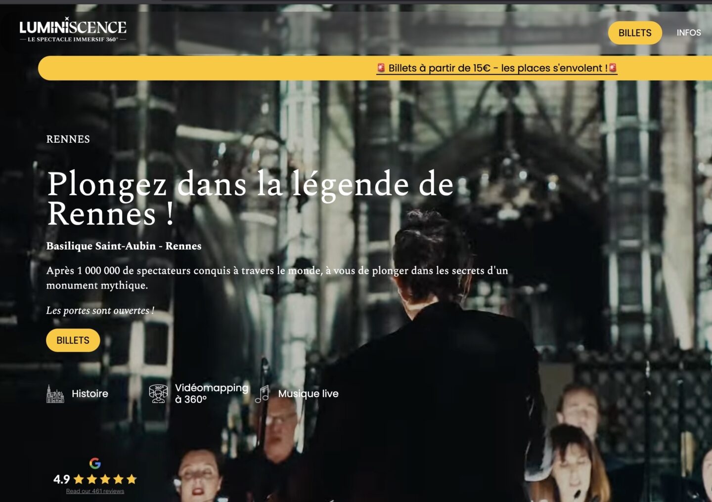 spectacle luminescence