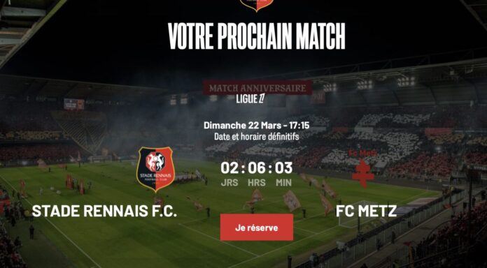 Stade Rennais au Roazhon Park pour les 125 ans du club