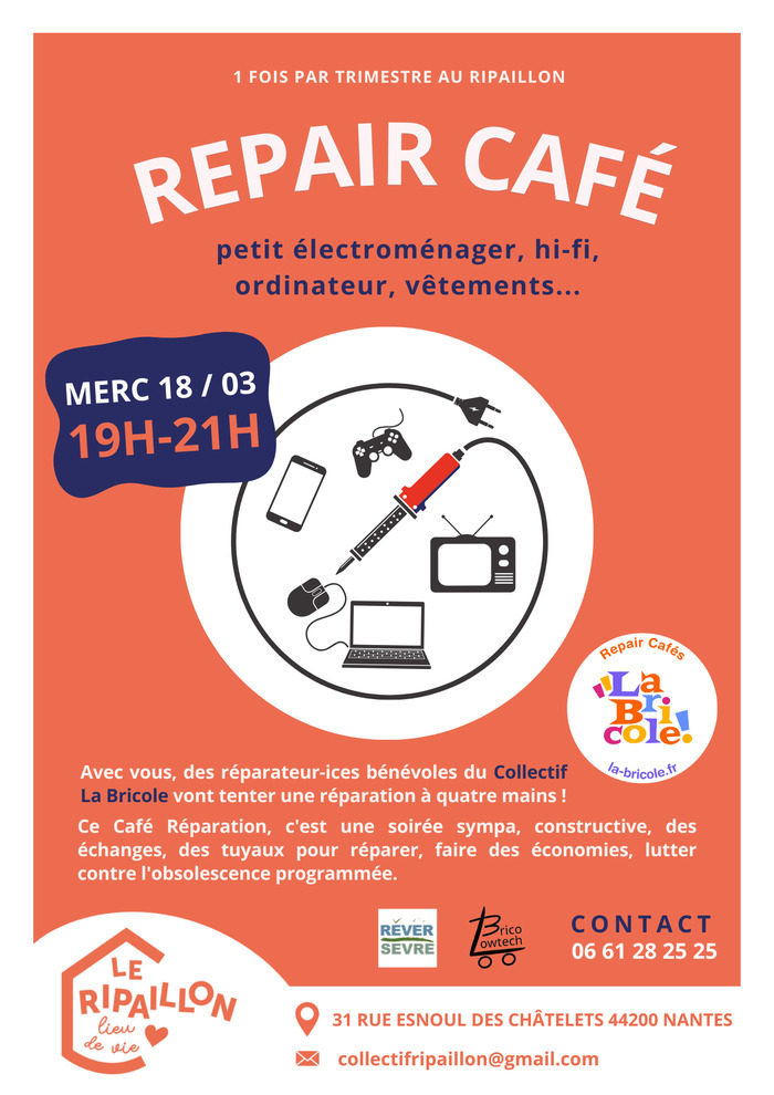 Repair Café Le Ripaillon