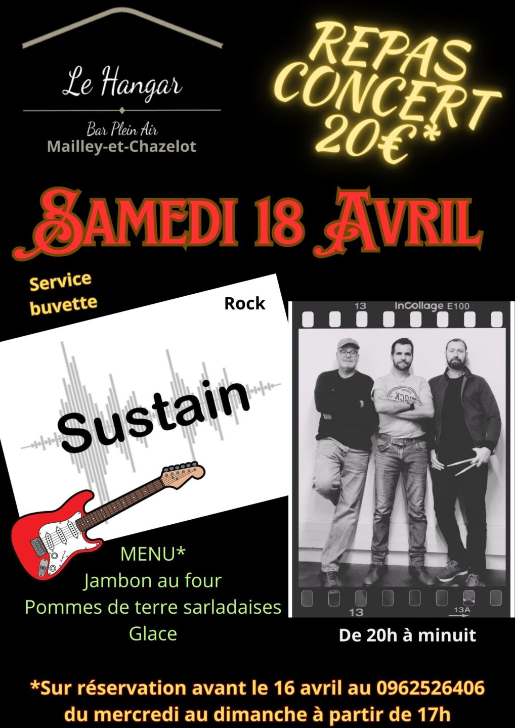 Repas Concert 19b rue de la fontaine Mailley-et-Chazelot 2026-04-18