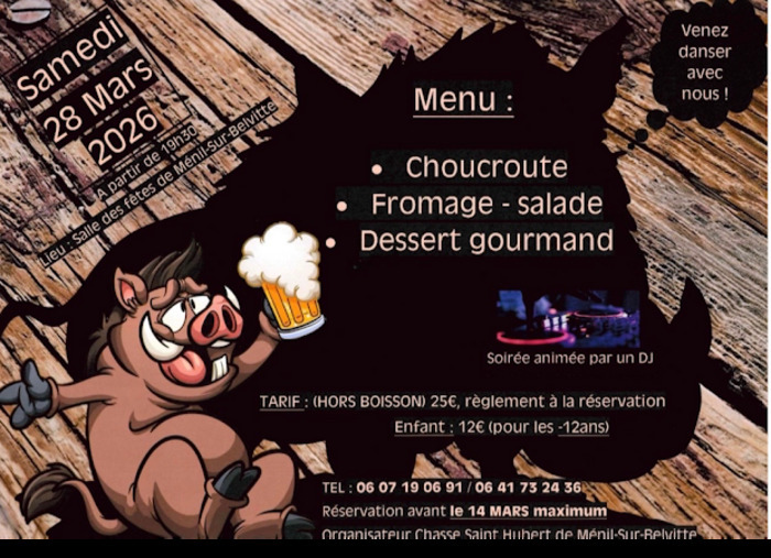 Repas dansant ménil sur belvitte Ménil-sur-Belvitte