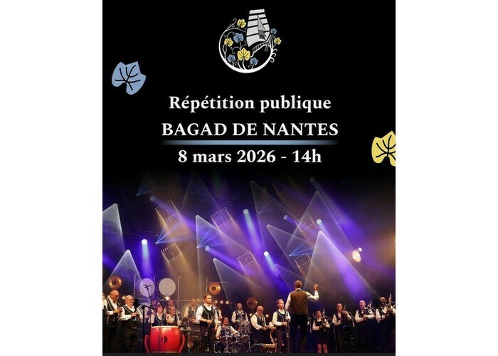 Répétition Publique du Bagad de Nantes Amicale Laïque des Marsauderies