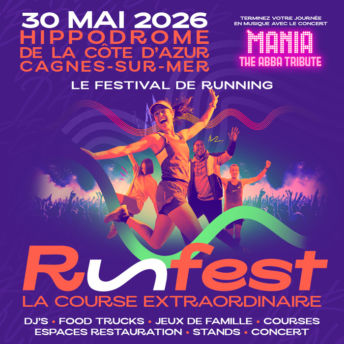 RUNFEST 2026 HIPPODROME DE LA COTE D'AZUR Cagnes-sur-Mer