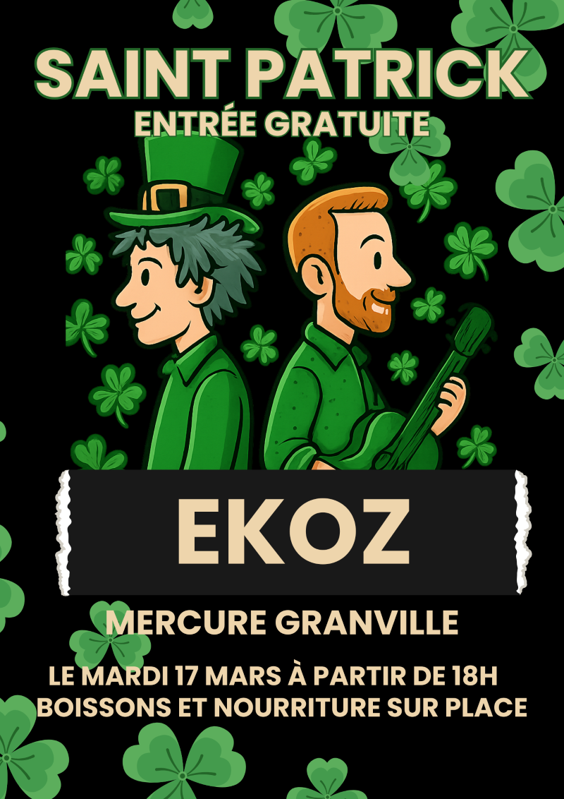 Saint-Patrick Party avec EKOZ