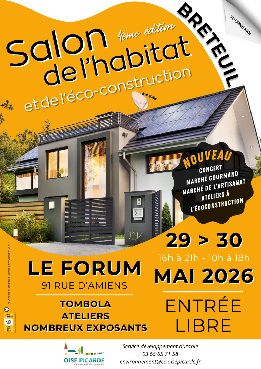 Salon de l'habitat et de l'éco-construction 91 Rue d'Amiens Breteuil 2026-05-29