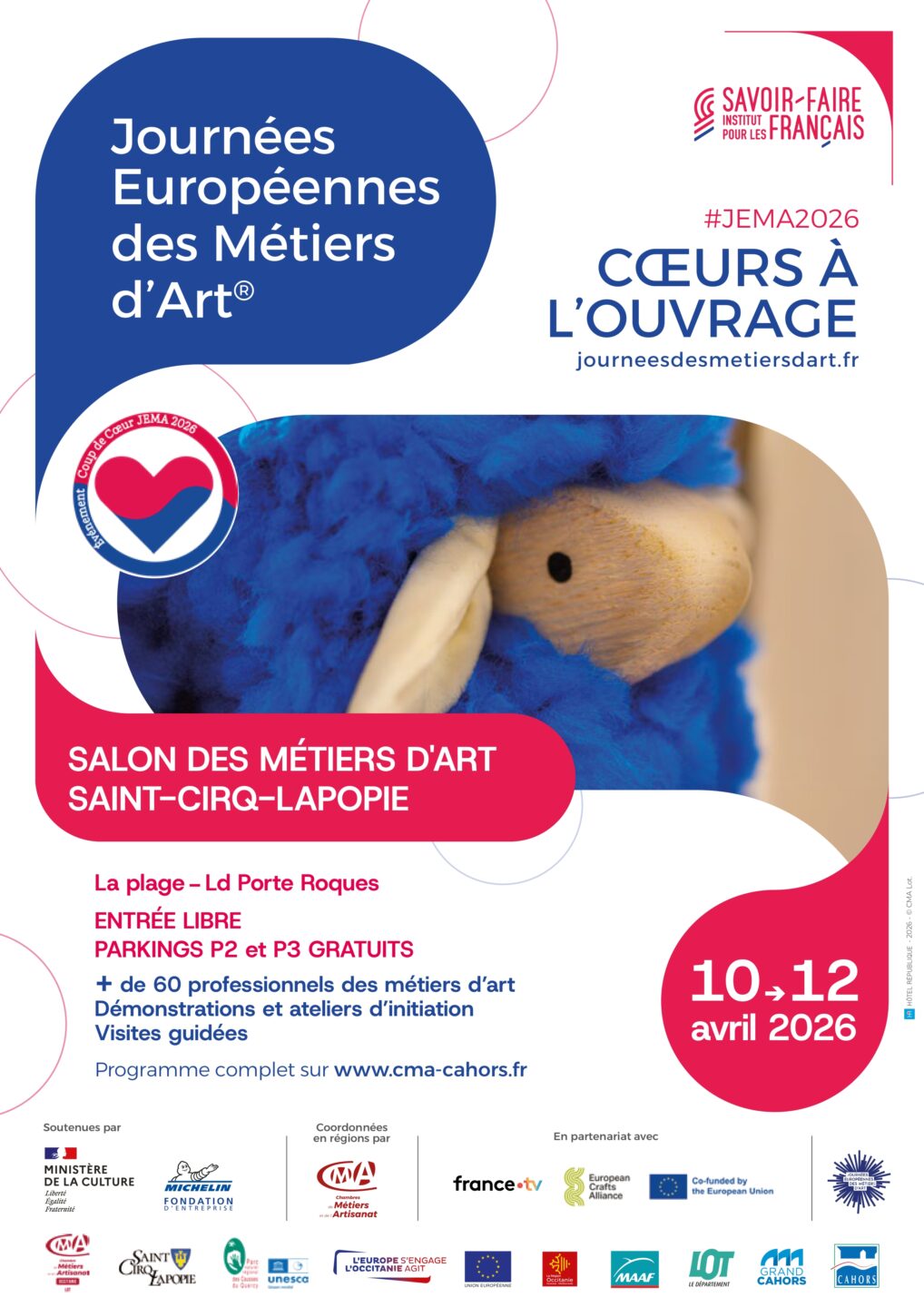 Salon des métiers d'arts  Saint-Cirq-Lapopie 2026-04-10