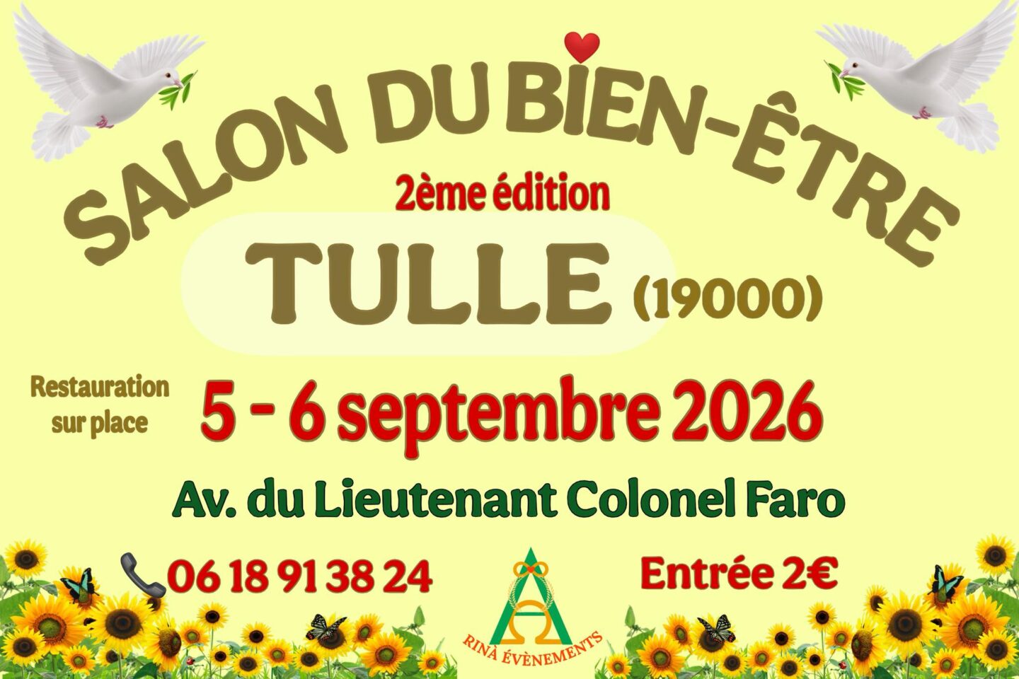 Salon du bien être Salon du bien être Avenue du Lieutenant Colonel Faro Tulle 2026-09-05