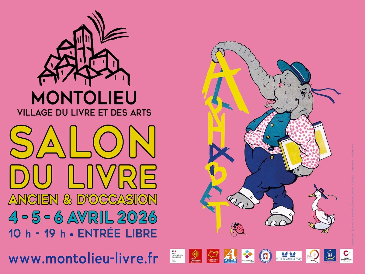 SALON DU LIVRE ANCIEN ET D'OCCASION Montolieu 2026-04-05