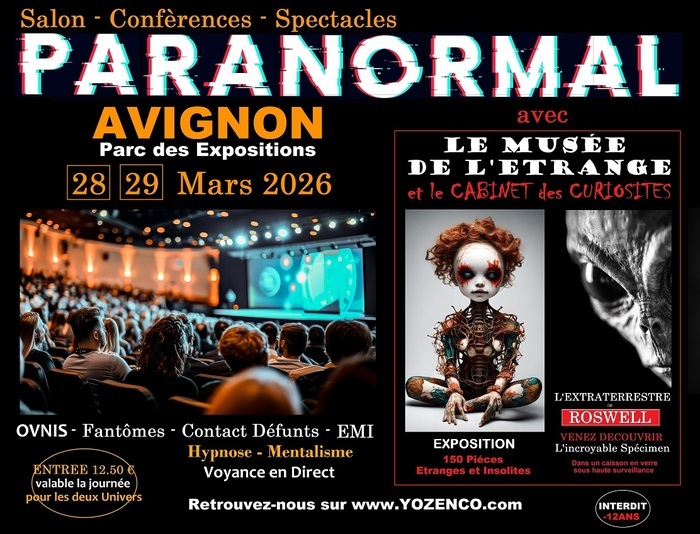 Salon du Paranormal à Avignon - 3ème édition avignon Avignon