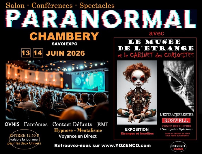 Salon du Paranormal au SavoiExpo à Chambéry Chambéry Chambéry