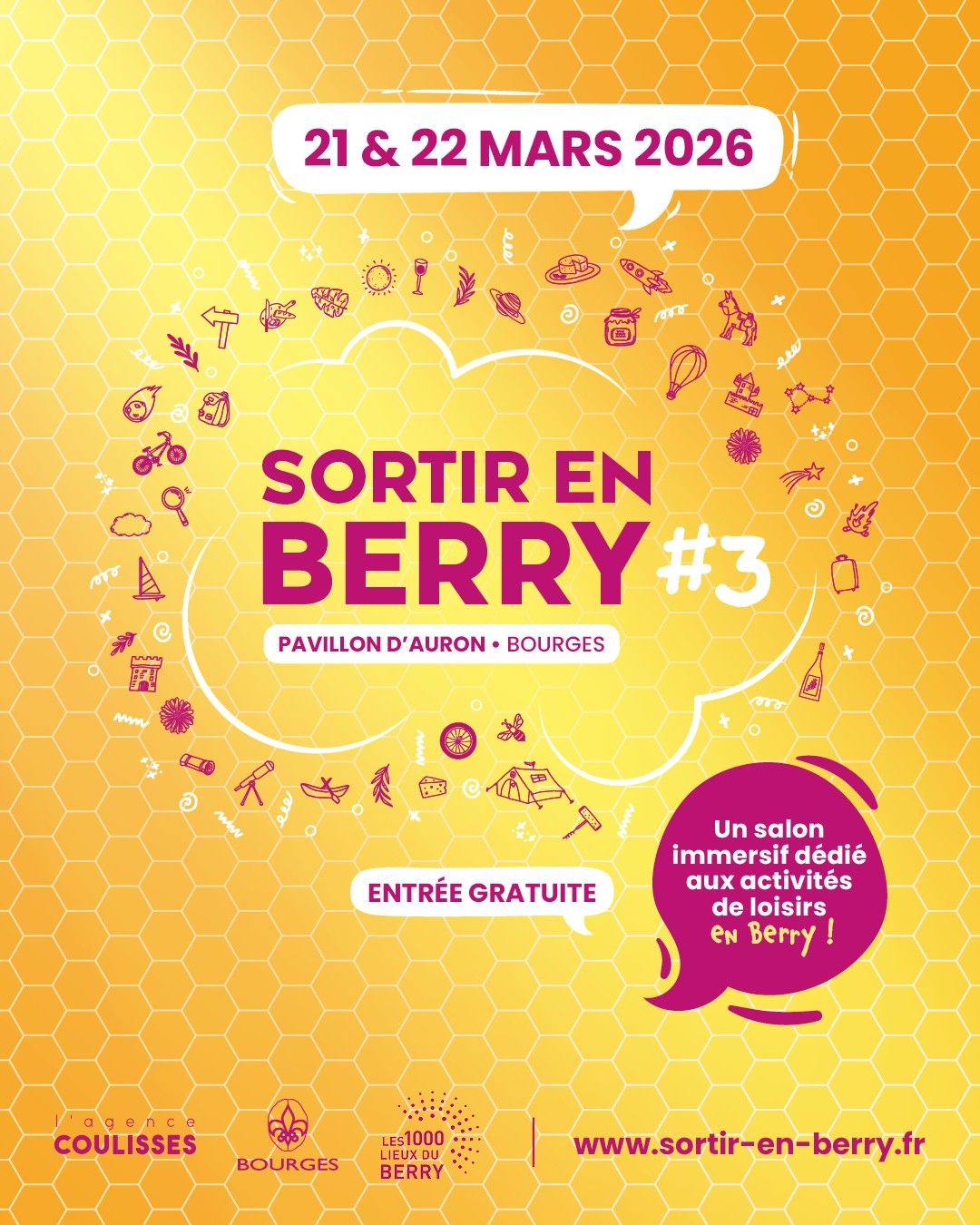 Salon Sortir en Berry 16 Boulevard Lamarck Bourges 2026-03-21