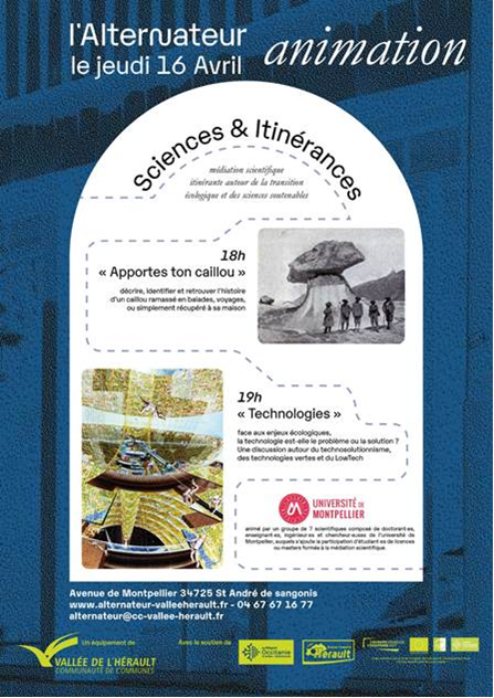 SCIENCE & ITINÉRANCES 58 Avenue de Montpellier Saint-André-de-Sangonis 2026-04-16