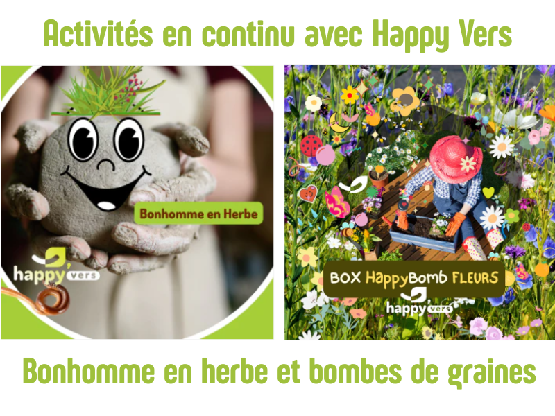 SEMAINE DE LA BIODIVERSITÉ Atelier Bombes de graines et bonhomme en herbe avec Happy Vers à Terres d'Oiseaux 2 les nouvelles possessions Braud-et-Saint-Louis 2026-04-05