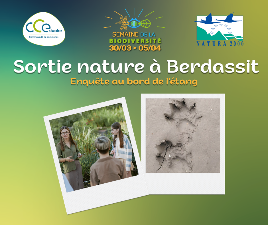 SEMAINE DE LA BIODIVERSITÉ Visite NATURA 2000 de Berdassit étang de berdassit Saint-Ciers-sur-Gironde 2026-03-31