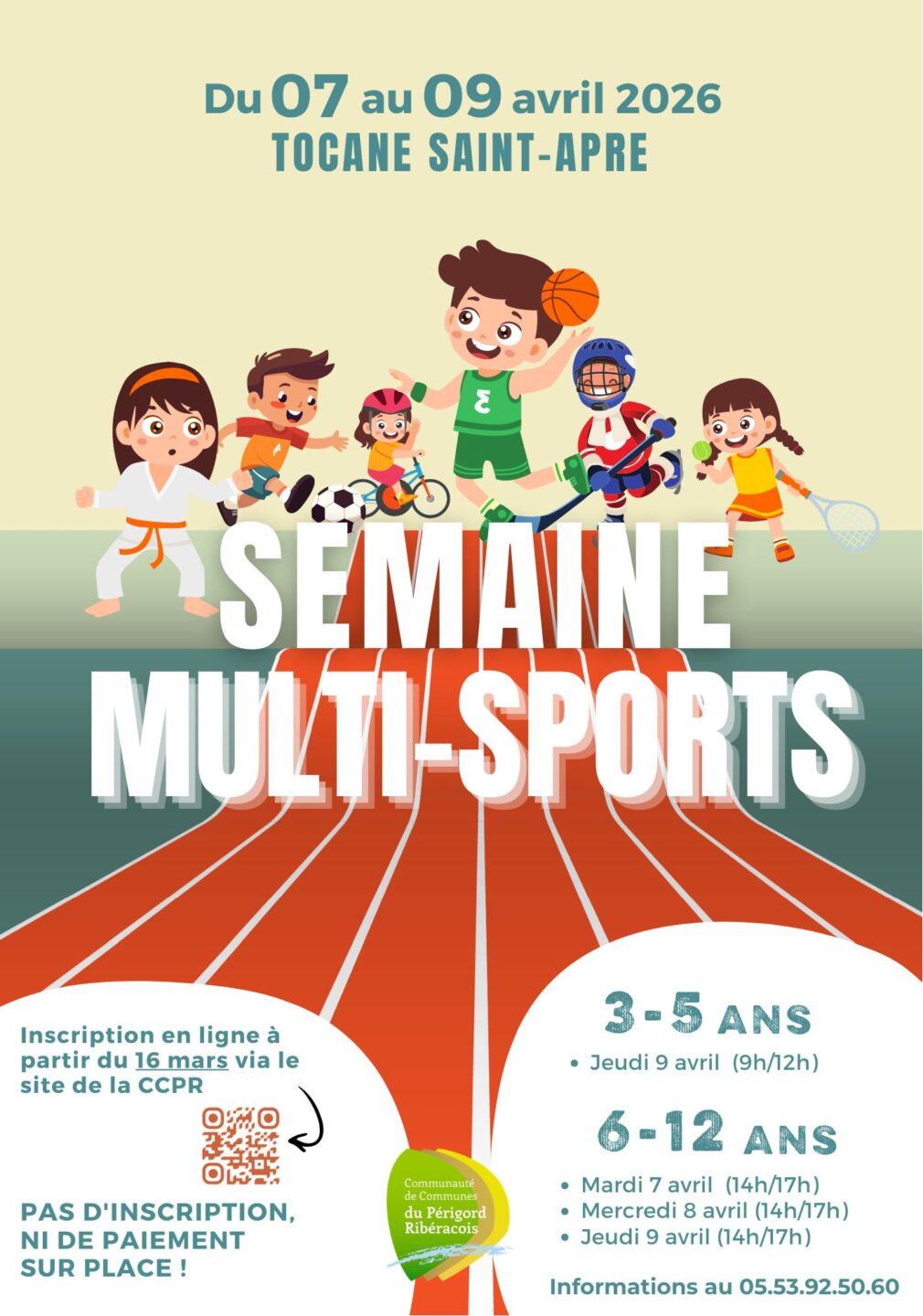 Semaine multi-sports  Tocane-Saint-Apre 2026-04-07