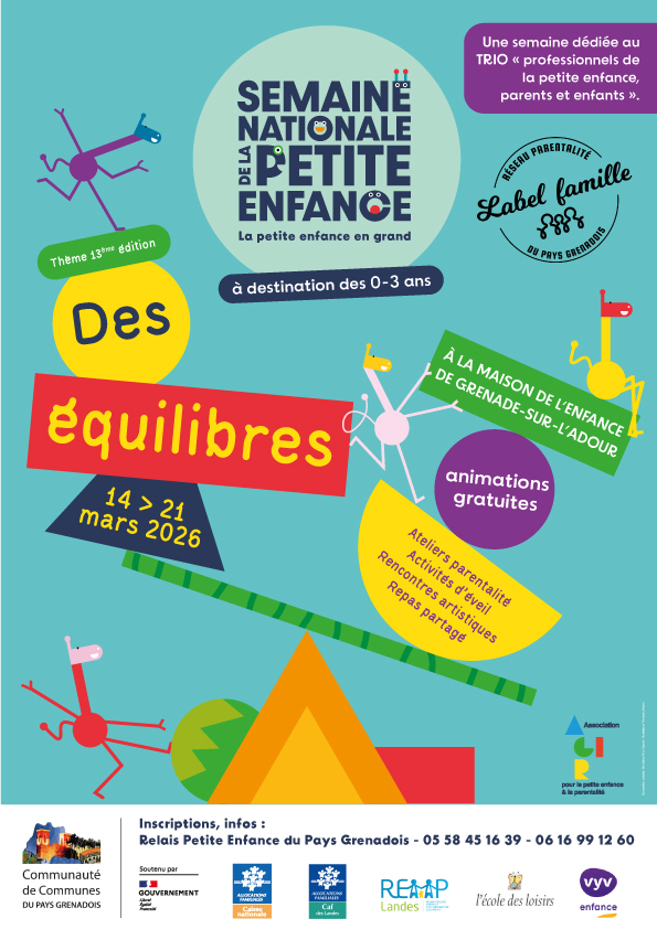 Semaine Nationale de la Petite Enfance en Pays Grenadois