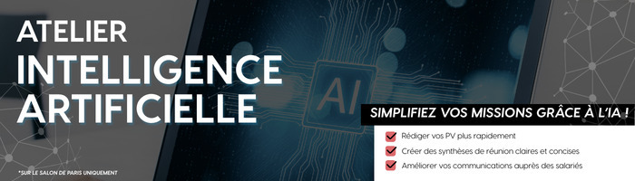 Simplifiez vos missions grâce à l’IA // Inscrivez-vous à l’atelier IA ! Paris Porte De Versailles - SolutionsCSE Paris