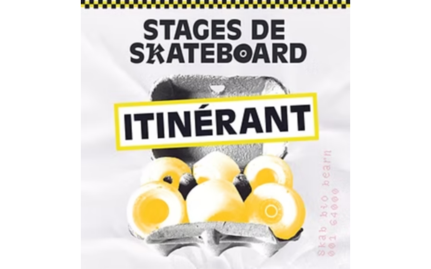 SKAB school Stage skateboard itinérant